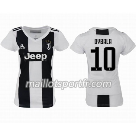 Maillot de Foot Juventus DYBALA 10 Femme Domicile 2018/19